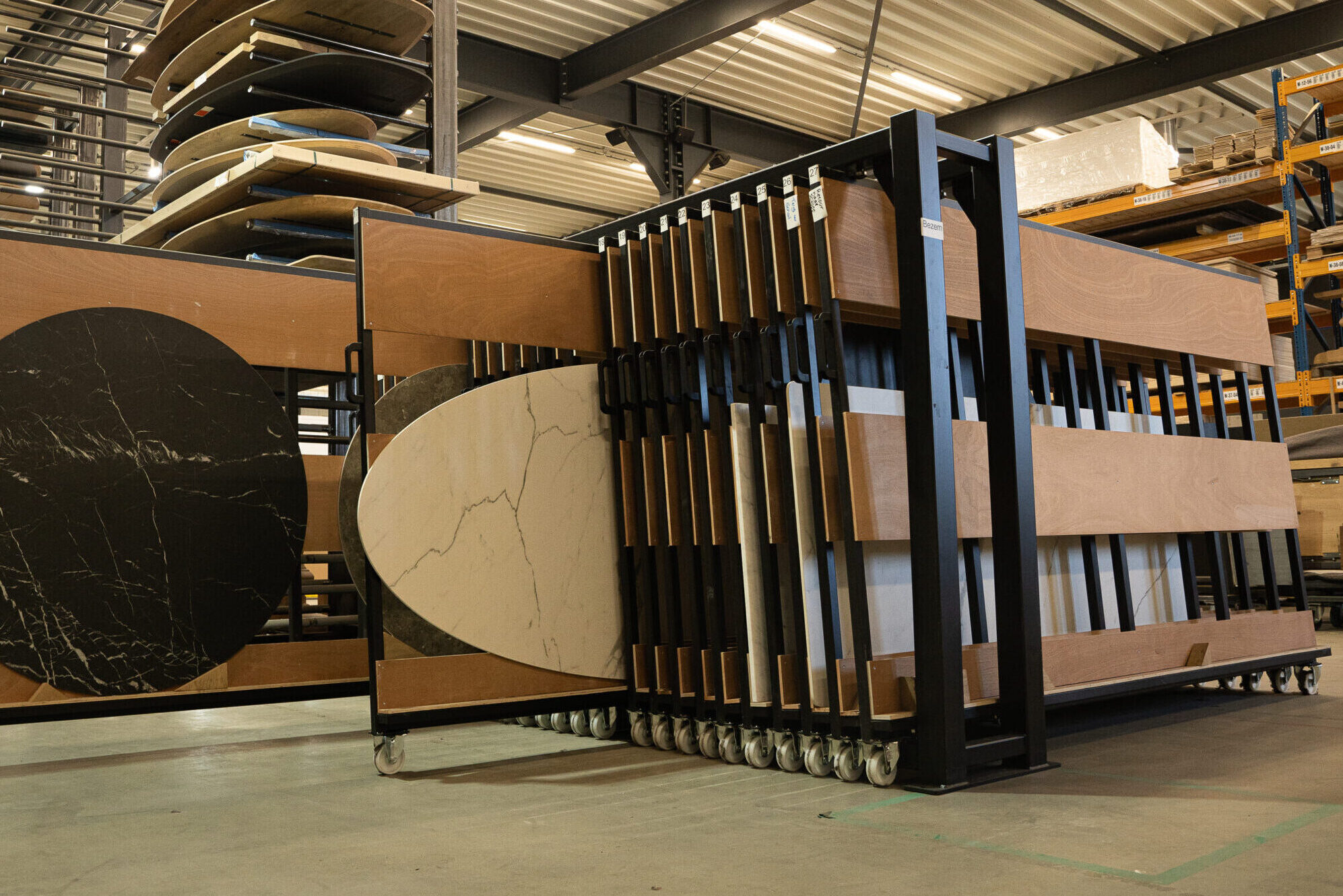 stenen bladen magazijn, stenen bladen magazijn, opslag, ergonomische oplossingen, ruimtebesparende opslag